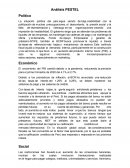 Análisis PESTEL Político