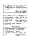 DISEÑOS CURRICULARES DE MEXICO Y PERU