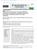 Revista Brasileña de Terapia Física 2017