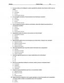 Secundaria Tecnologías 2 Evaluación Diagnostica
