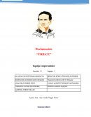 Proyecto final Declamación “TRILCE”