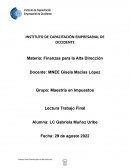 Finanzas para la Alta Dirección