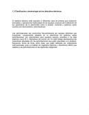 Clasificación y terminología de los disturbios eléctricos