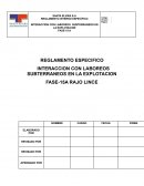 Minería sobre cavidades