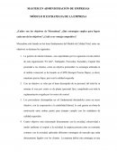 ESTRATEGIAS DE UNA EMPRESA CASO PRÁCTICO