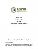 Discurso de Hitler y la sátira de Charlie Chaplin