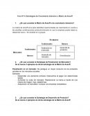 Estrategias de Crecimiento Intensivo o Matriz de Ansoff