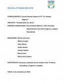 Proyecto día de la Tradición