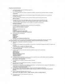 Preguntas de derechos humanos. Página 1