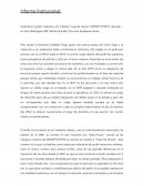 Informe jardin monte grande