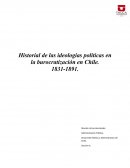 Historial de las ideologías políticas en la burocratización en Chile