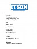 INTRUMENTACION Practica 4 Termopar