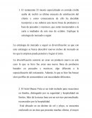 La estrategia de mercado