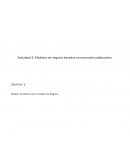 Modelos de negocio basados en economía colaborativa