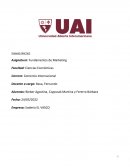 Comercio internacional Empresa: Sodería EL VASCO