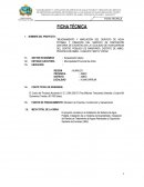 MEMORIA DESCRIPTIVA PROYECTO AGUA POTABLE