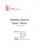 Análisis Literario Texto: Momo