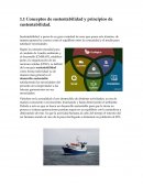 Conceptos de sustentabilidad y principios de sustentabilidad