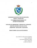 MAESTRIA EN DIDÁCTICAS DE LAS TICS