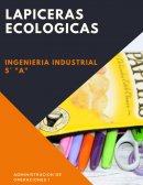 LAPICERAS ECOLÓGICAS