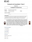 Escenarios simulados