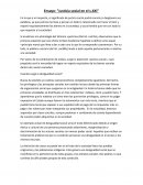 Ensayo sobre la justicia social en el siglo XXI