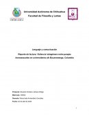 Reporte de Lectura. Violencia Intragénero entre Parejas Homosexuales en Universitarios de Bucaramanga, Colombia