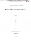 Programa de Educación y Orientación Sexual “Mitos y prejuicios de la sexualidad humana”