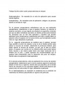 Trabajo Escrito sobre cuatro jurisprudencias en amparo