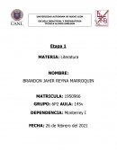 Literatura. Examen de Autoevaluación