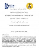 Ensayo de la Relación Jurídica Tributaria