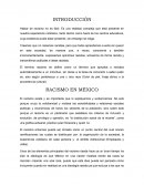RACISMO EN MÉXICO