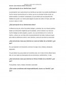 ¿Qué percepción de su familia tiene Juana?