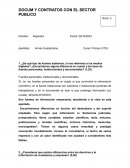 Contratos Sector publico
