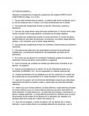 Las preguntas de quimica