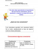 GUÍA “Conectores” Reforzamiento educativo Séptimos Años