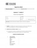 Informe del diagnóstico