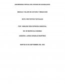 TALLER DE LECTURA Y REDACCION