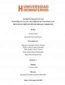 Técnicas afines Desarrollo del Caso Práctico