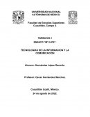 ENSAYO “MY LIFE”