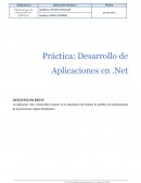 La aplicación .Net a desarrollar consiste en la simulación del sistema de pedidos de medicamentos de una farmacia a algún distribuidor