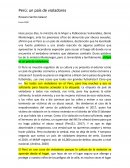Perú: un país de violadores