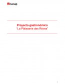 Proyecto gastronómico “La Pàtisserie des Rèves”