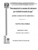 Calibración de calorímetro