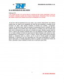 LA NECESIDAD DE UNA VISION