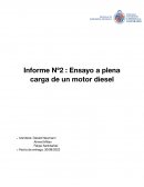 Informe Nº2 : Ensayo a plena carga de un motor diesel