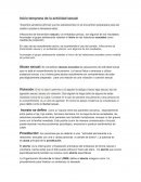 Inicio temprana de la actividad sexual