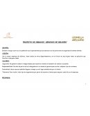 Proyecto de negocio: Servicio de delivery