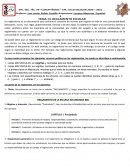 EL REGLAMENTO ESCOLAR