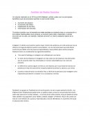 Análisis de redes sociales. Facebook, Tik tok